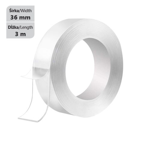 სკოჩი ორმხივი სქელი ნანო 36მმ*3მ AJD957U4 M&G