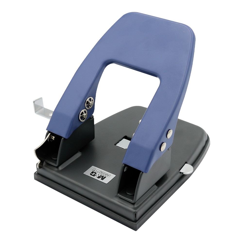 დირაკოლი მეტალის 2ნახვრეტიანი 30ფ გასახვრეტად 7მმ მეტალის სახაზავით ABS92717