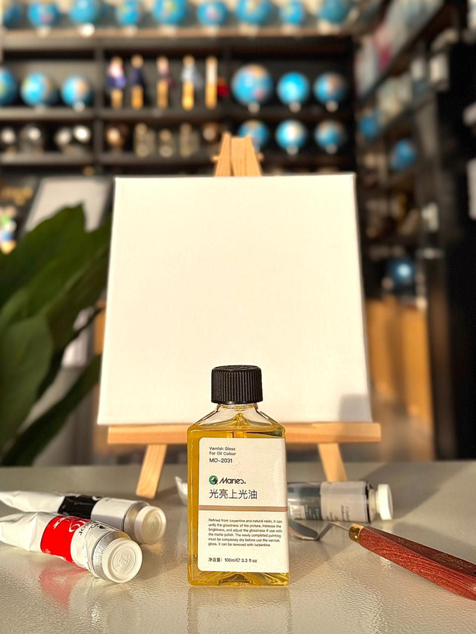 სამხატვრო   ზეთოვანი ლაქი