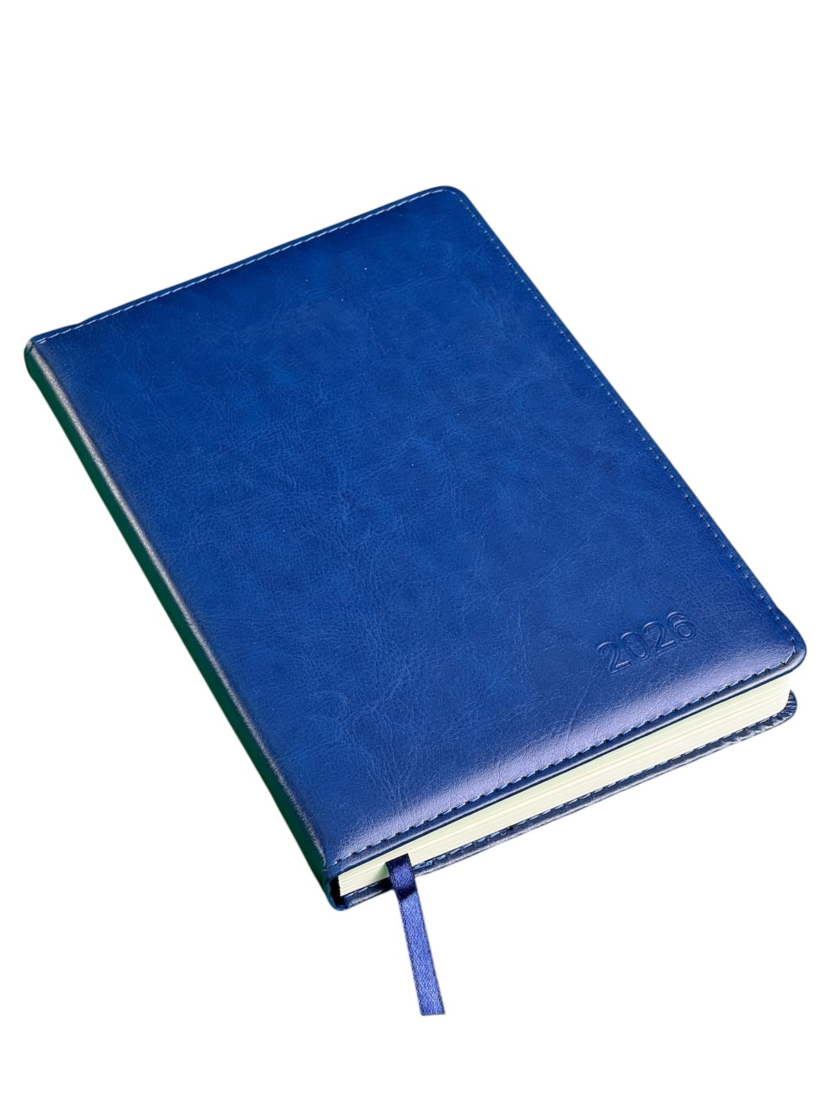 ბლოკნოტი ყოველდღიური  2026წ IVORY ლურჯი  A5 148x210მმ EPUA5-BU