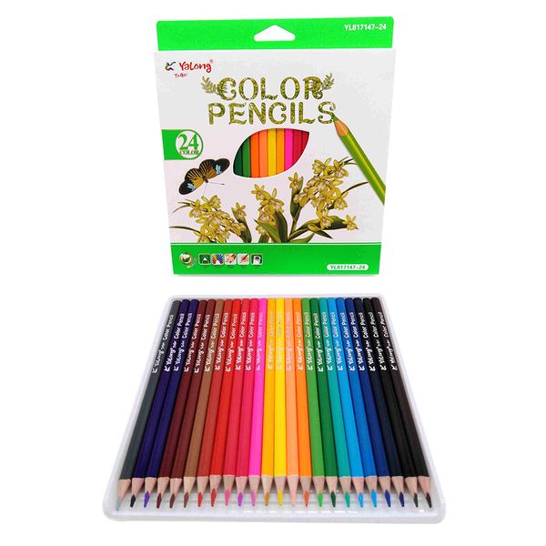 ფერადი ფანქარი იალონგი 24ფ 817147-24