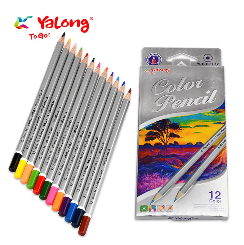 ფერადი ფანქარი  12ფერიანი YL191057-12