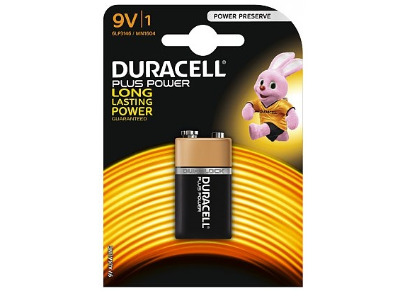 ლემენტი დურასელ კრონა 9V 1