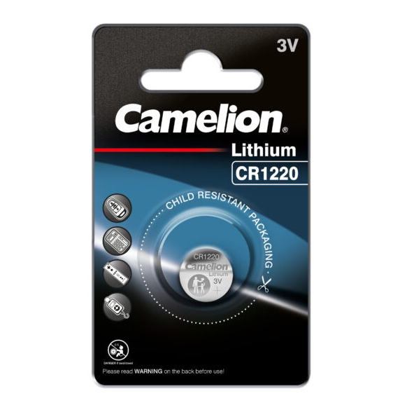 Camelion CR1220 ლითიუმის ელემენტი