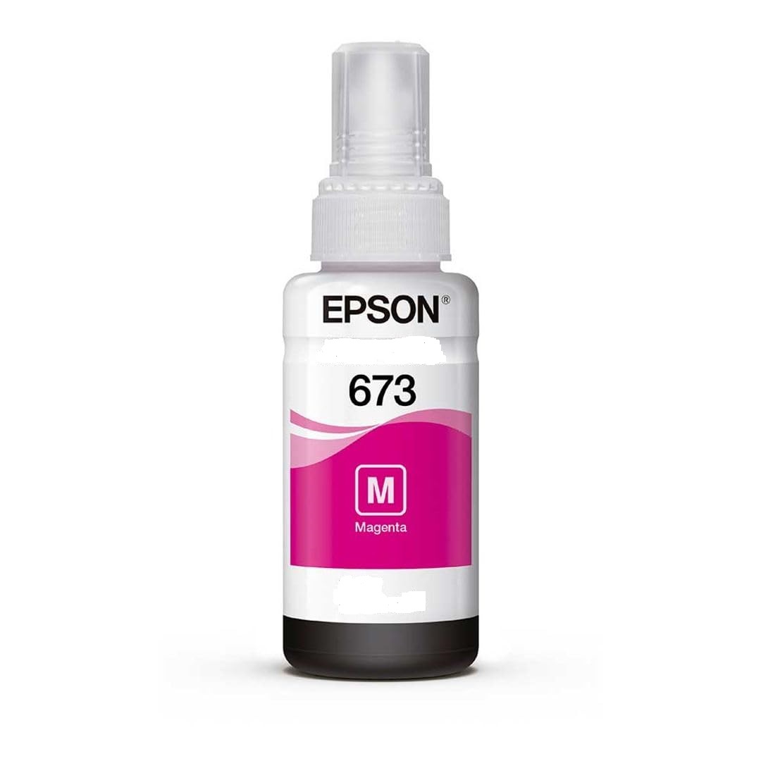 პრინტერის მელანი ვარდისფერი INK - Epson T673 Genuine (M) L800(C13T67334A) 70ml