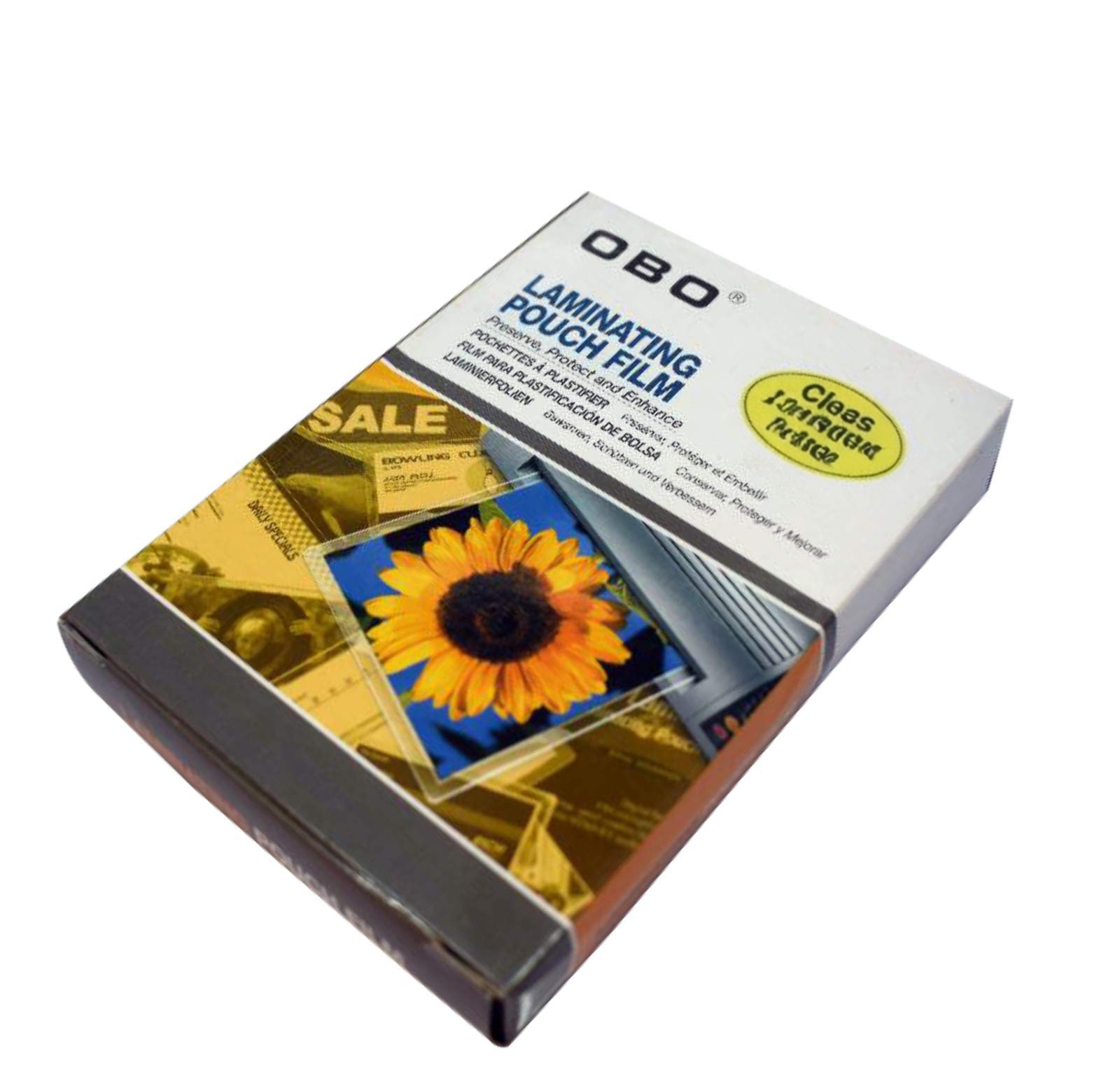 ლამინირების ფირი 70X100mm 125mic