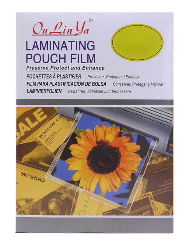 ლამინირების ფირი ა4 150 მიკ