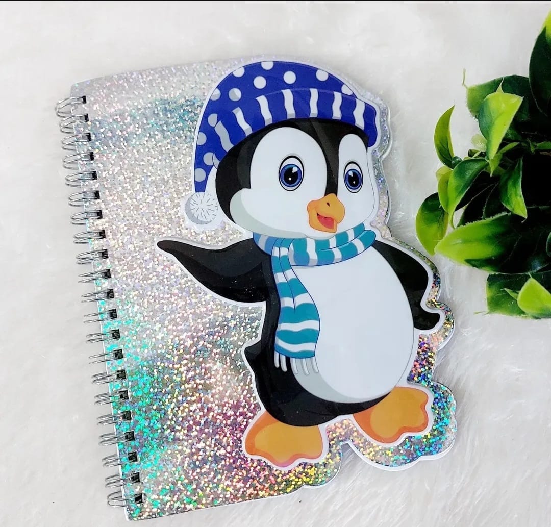 ბლოკნოტი პინგვინი 70 ფურც A5 ზამბარაზე
