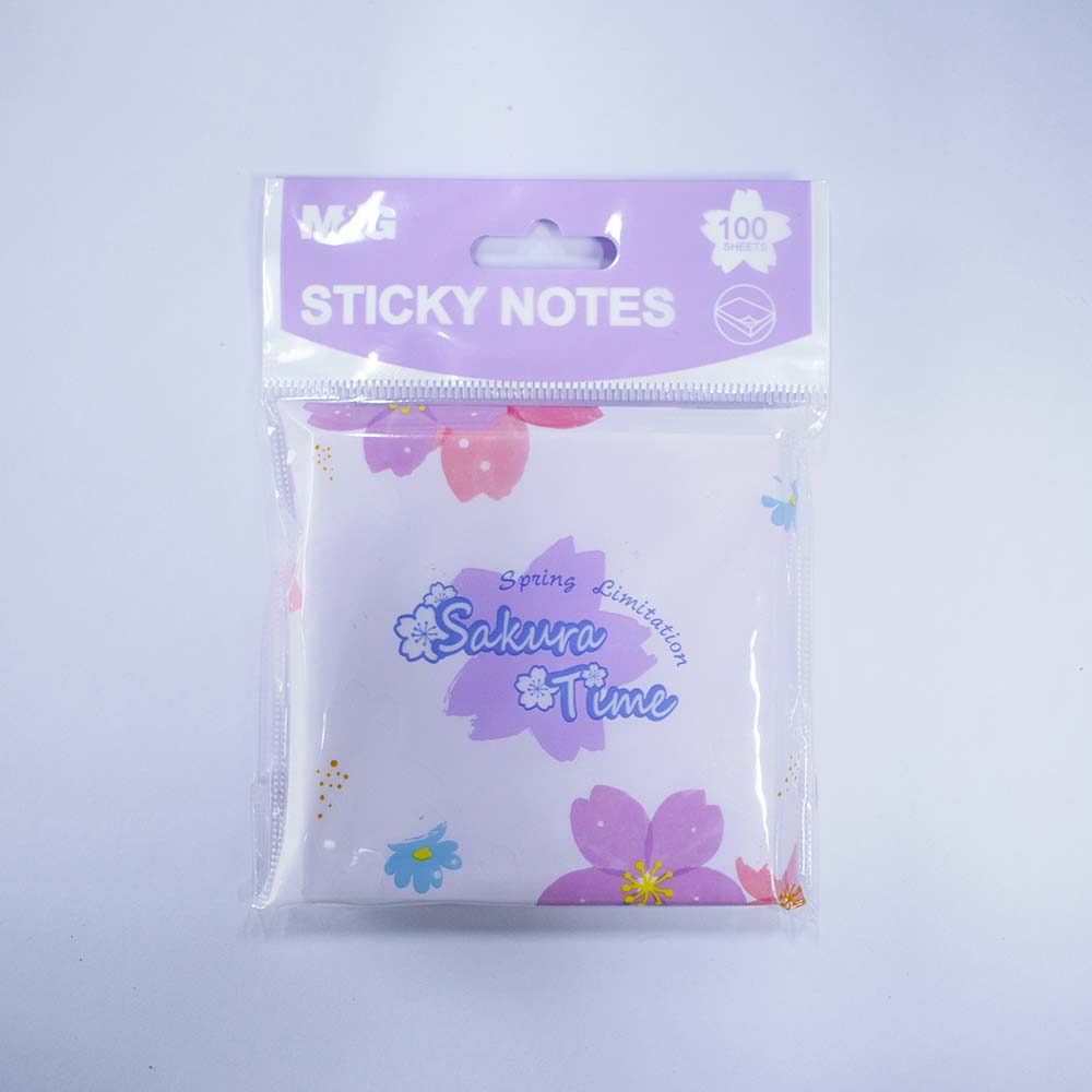 ჩასანიშნი წებოვანი Sakura 76*76მმ 100ფ YS-444 AS33U156 M&G