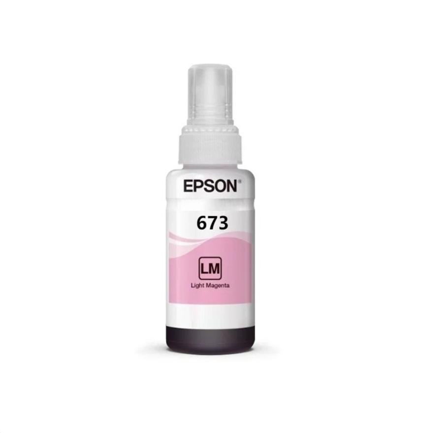 პრინტერის მელანი ღია ვარდისფერი INK - Epson T673 Genuine (LM) L800(C13T67364A) 70ml