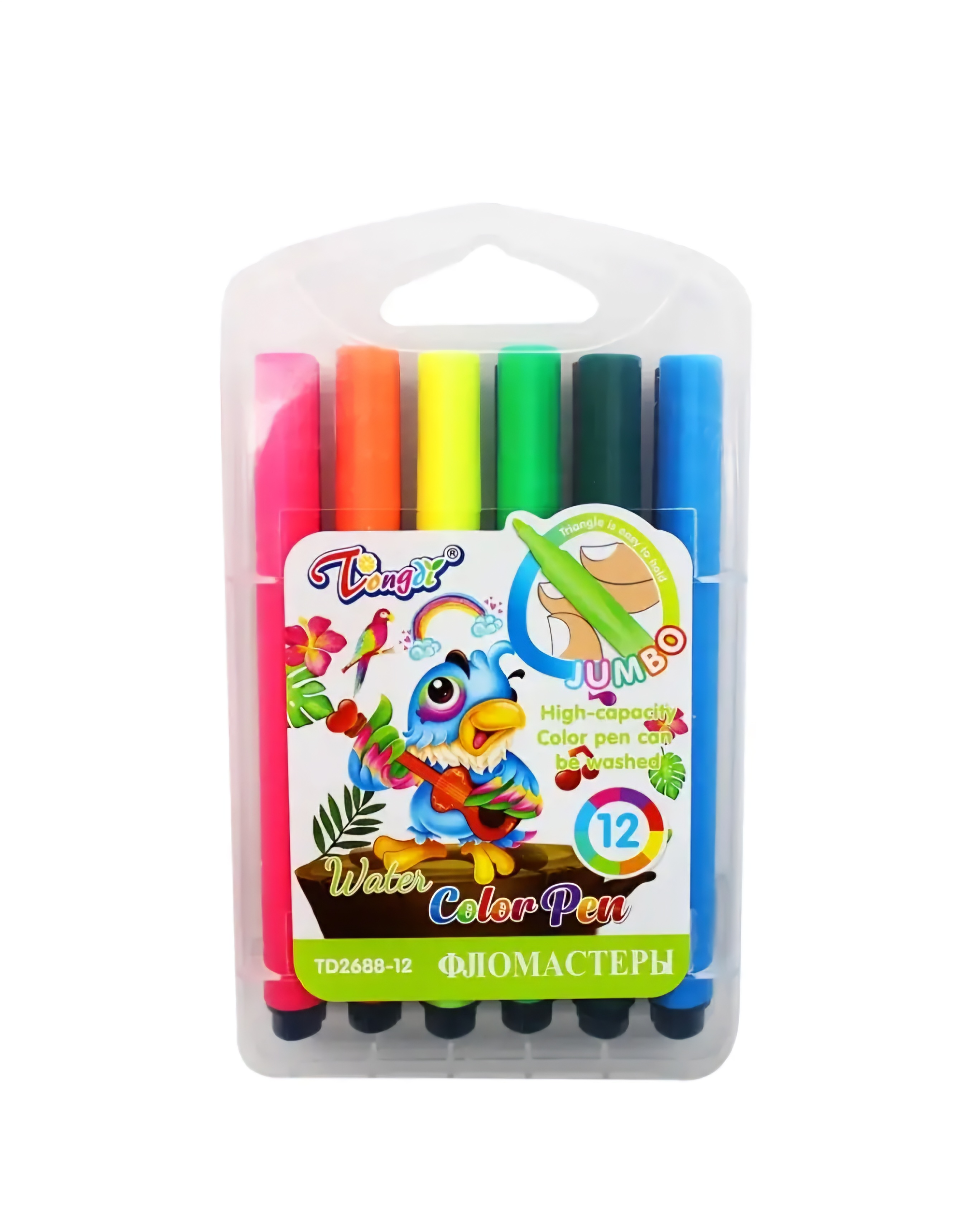 ფლომასტერი 12ფ 2688-12