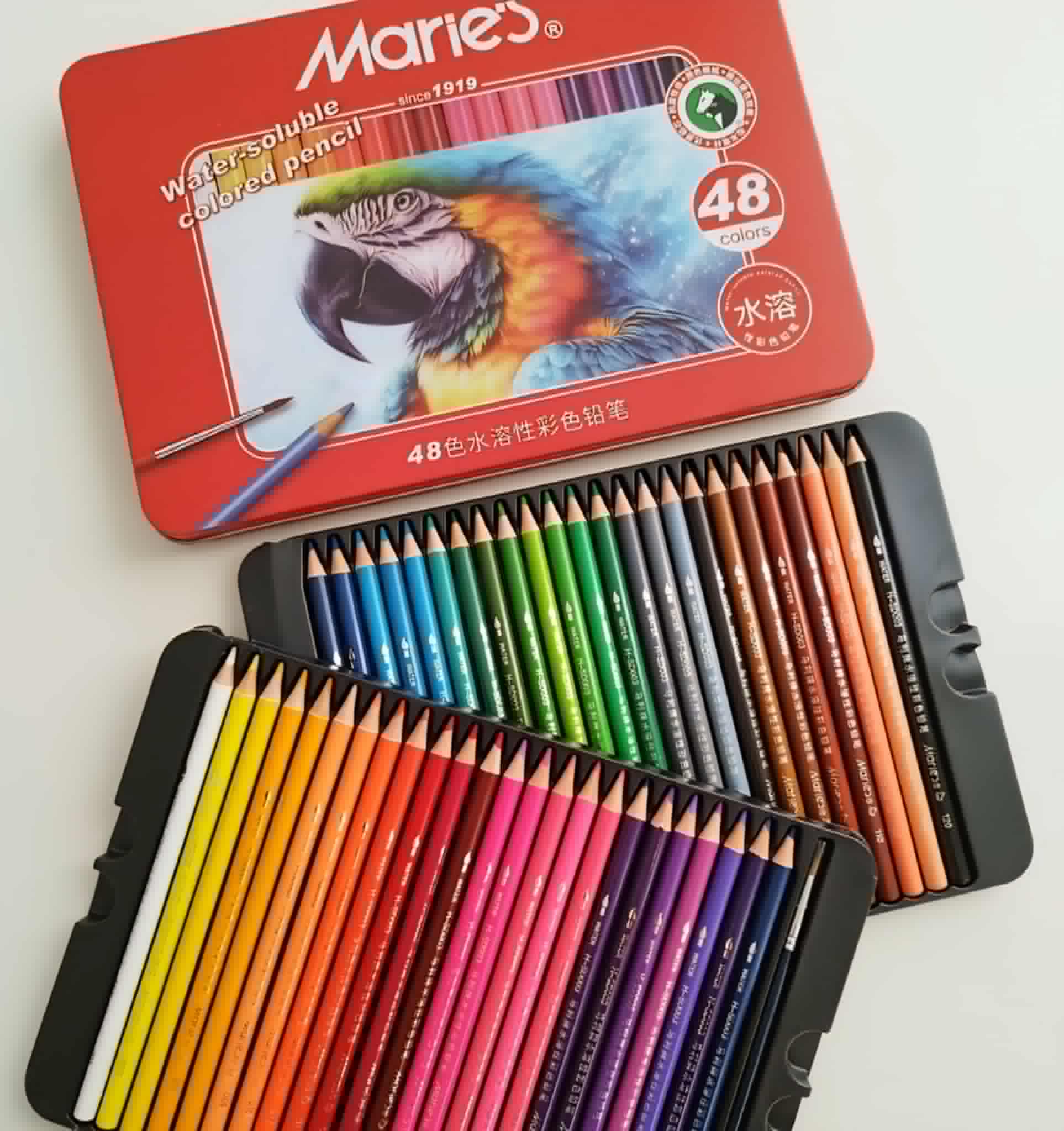 ფერადი ფანქარი 48 ფერი SD003-W048 MARIES