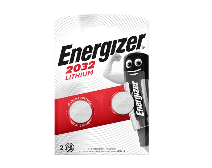 Energizer 2032 BP2 ლითიუმ ელემენტი 2032-BP2