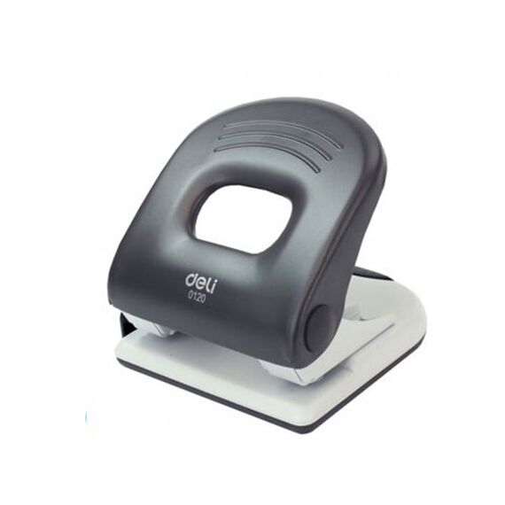 De-141323 სახვრეტელა 40ფ.სახაზავით,რუხი, Deli,  De-0120