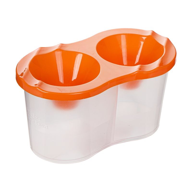 ფუნჯის ჭიქა ორგანყოფილებიანი 2302