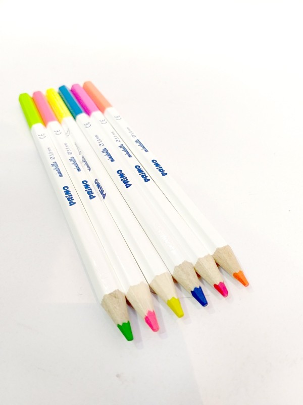 ფერადი ფანქრები Minabella coloured pencils, 6 fluorescen PRIMO