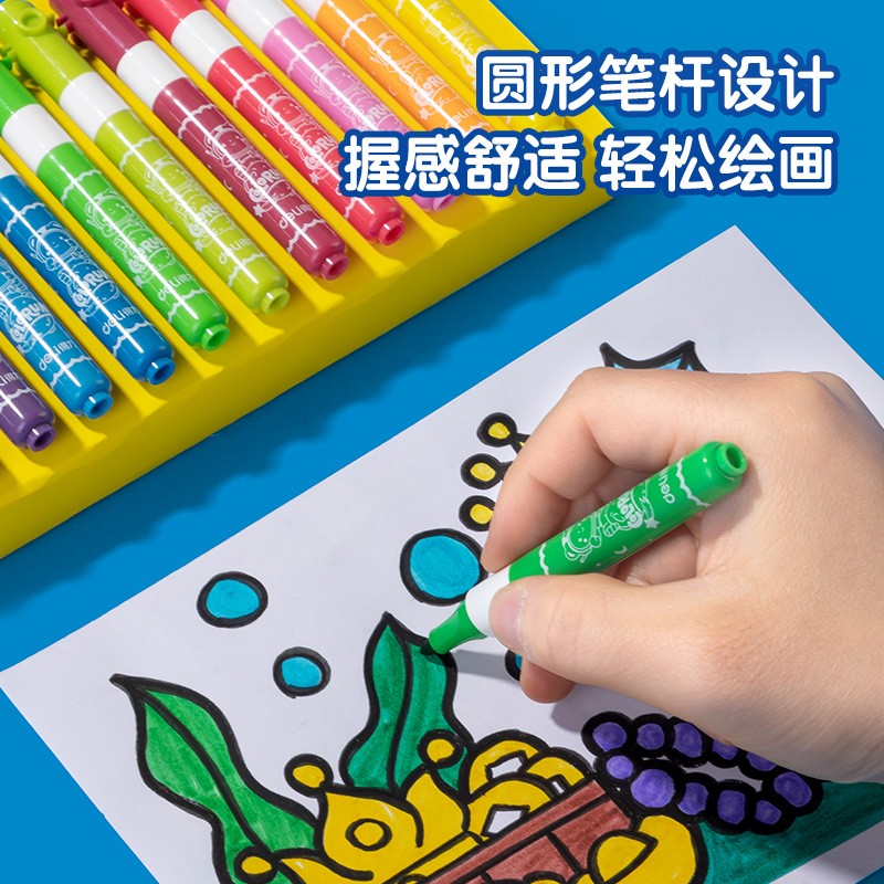 ფლომასტერი 24 ფერიანი