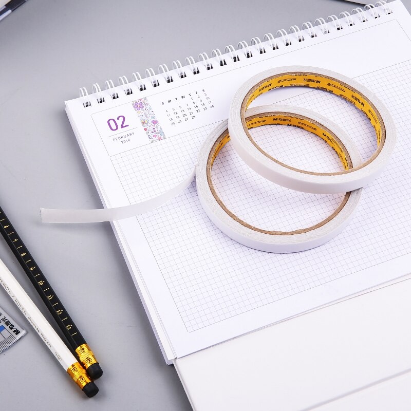 სკოჩი ორმხივი 2-ცალიანი შეკვრა 12მმ*9.1მ AJD957L5 M&G