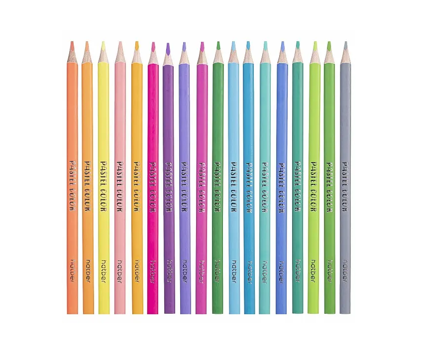 ფანქარი 18ფერ. Delicato  HATBER Art: CS_072618