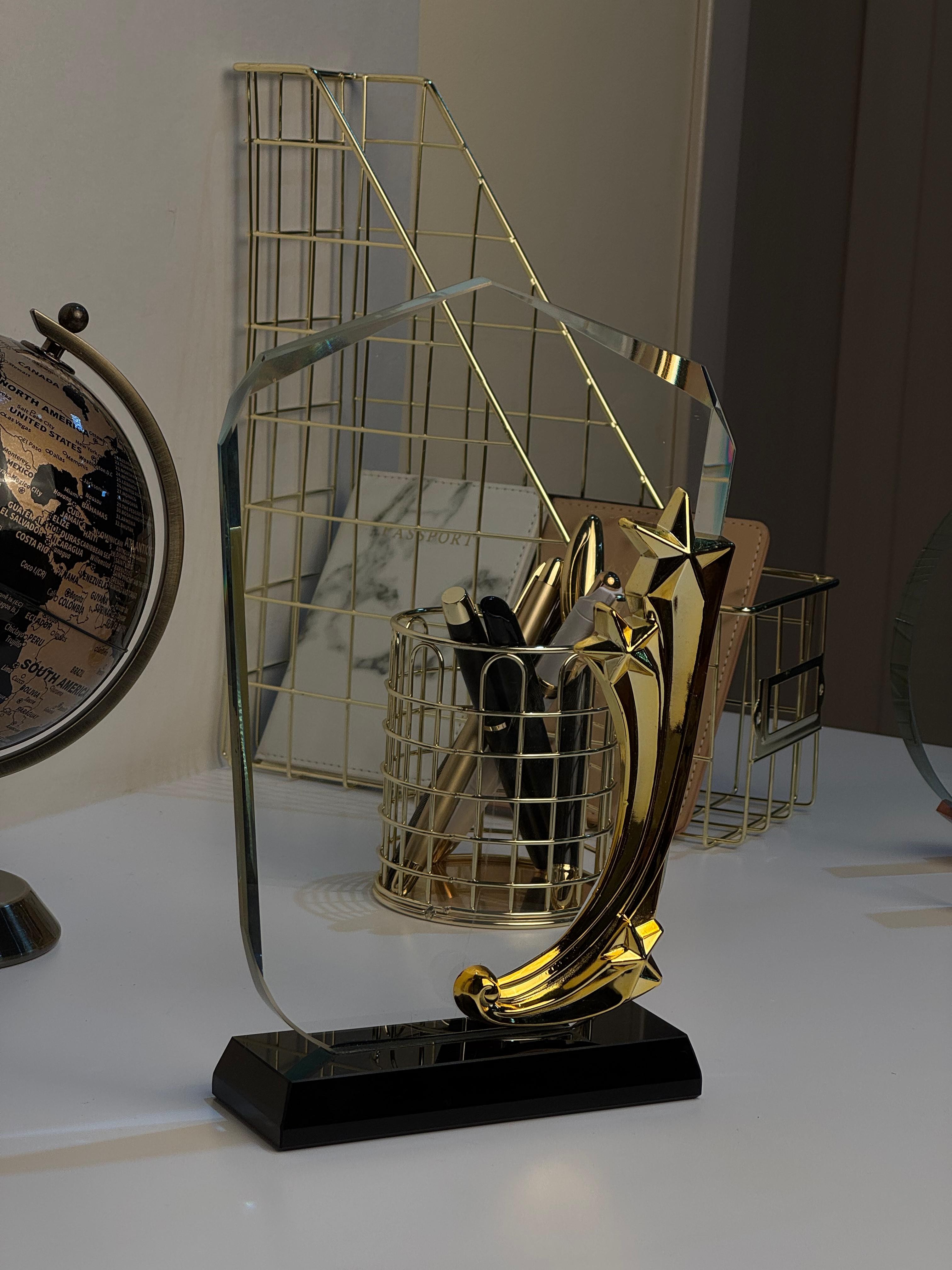 შუშის დასაჯილდოებელი დეკორაცია SJ15