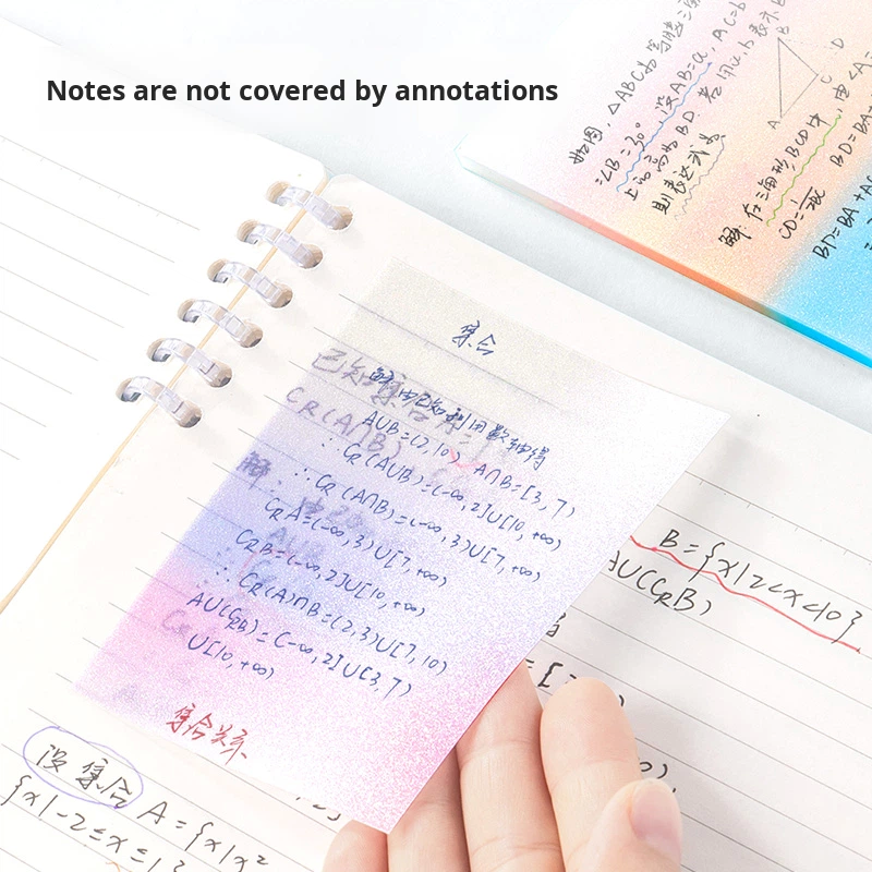 ჩასანიშნი წებოვანი 76×101MM 50 sheets  BT406 , DELI
