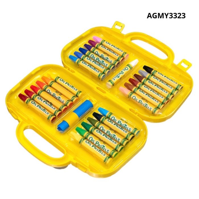 ზეთოვანი პასტელი 24 ფერიანი M&G AGMY3323