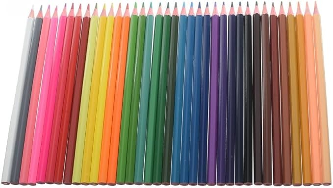 ფერადი ფანქრები ხის 36 ფერიანი HEX M&G AWP343D5