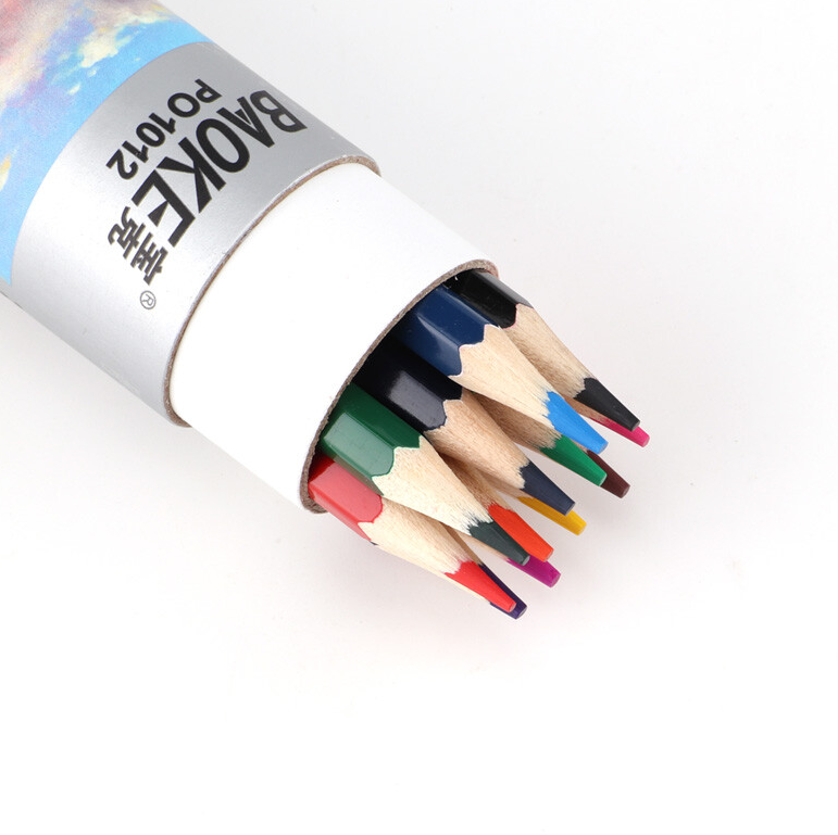 ფერადი ფანქარი 12ფ PO1012