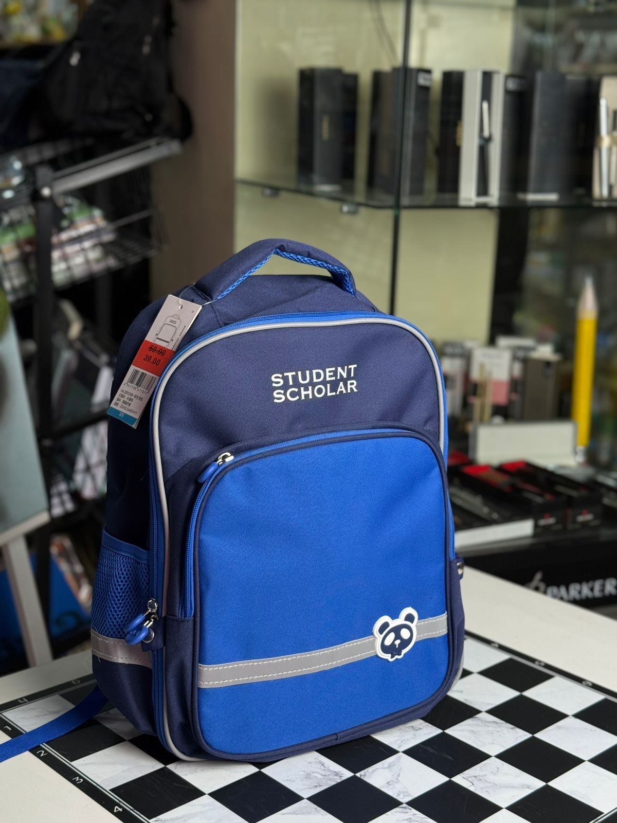 სასკოლო ჩანთა DELI 33X16.5X40 CM 2858 BB124B