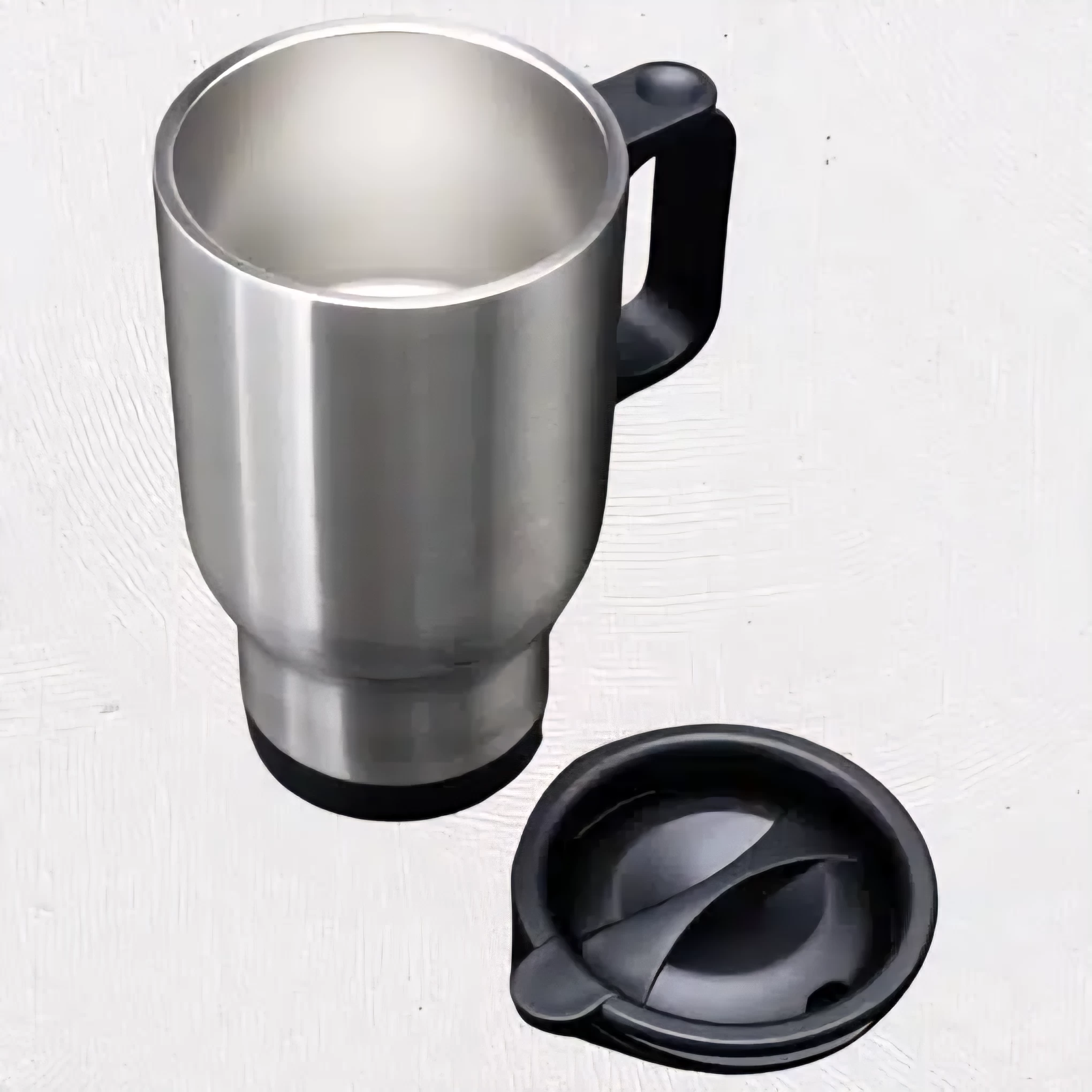 ჭიქა თერმული პლასტმასის სახელურით და თავსახურით 1-8