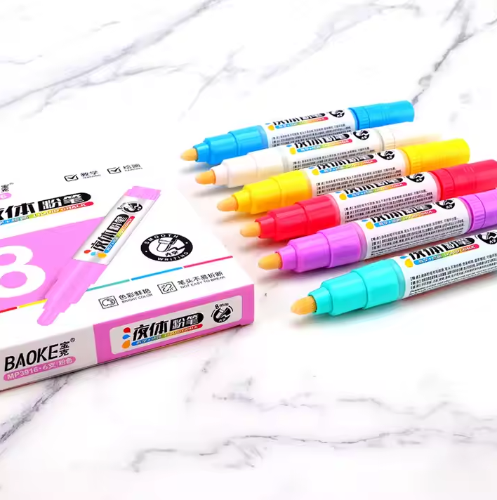 თხევადი ცარცის მარკერი 8მმ MP3916