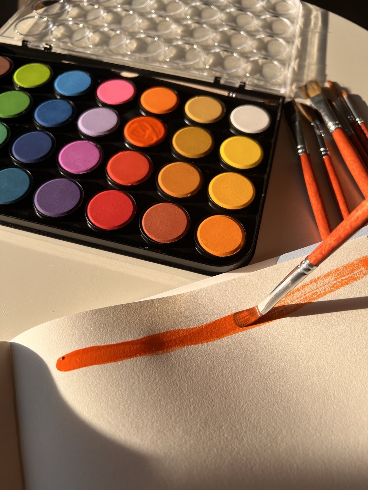 აკვარელის საღებავი 28 ფერიანი 1 ფუნჯით APLN6565 M&G