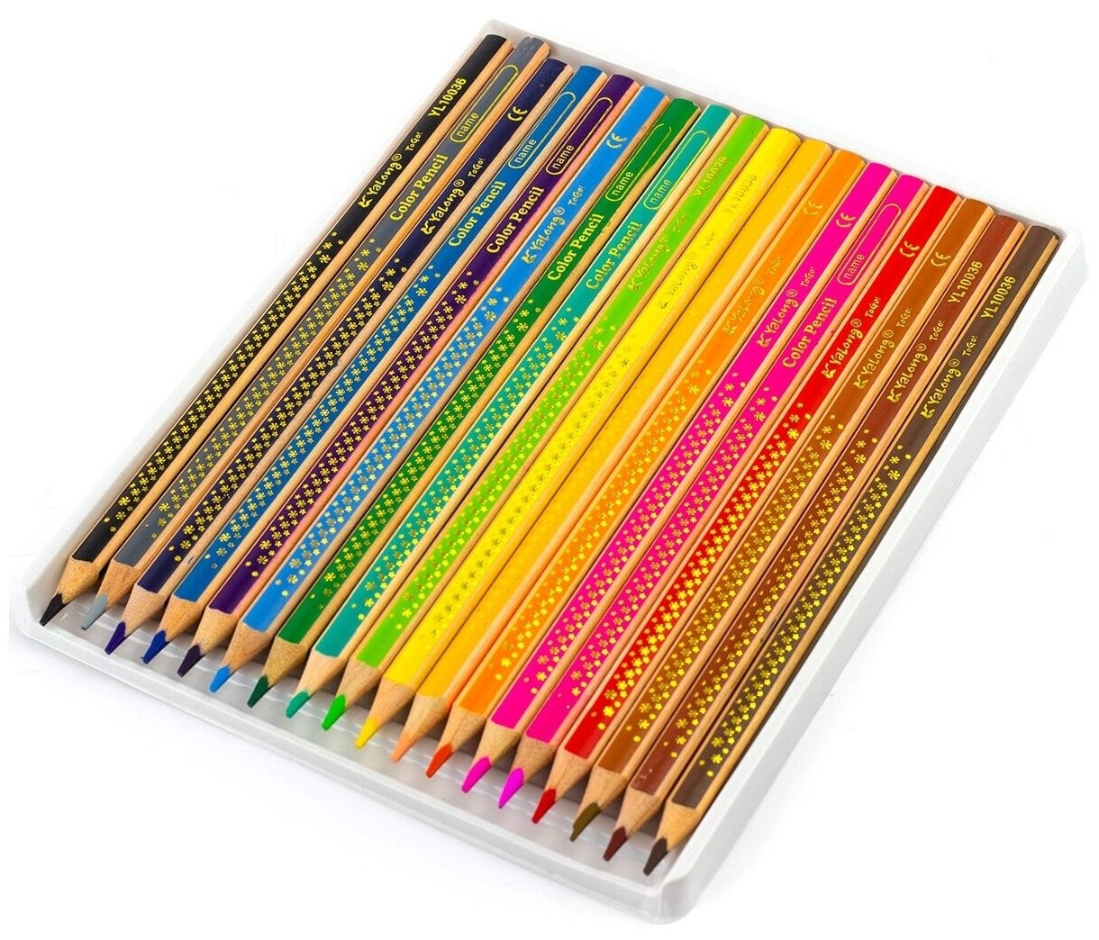 ფერადი ფანქარი იალონგი 18ფ 10036-18