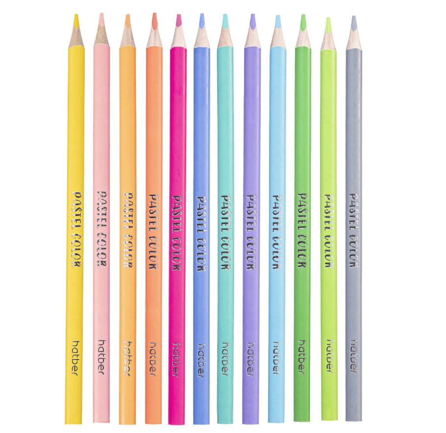 ფანქარი ფანქარი 12ფერიანი Delicato  HATBER CS_072213