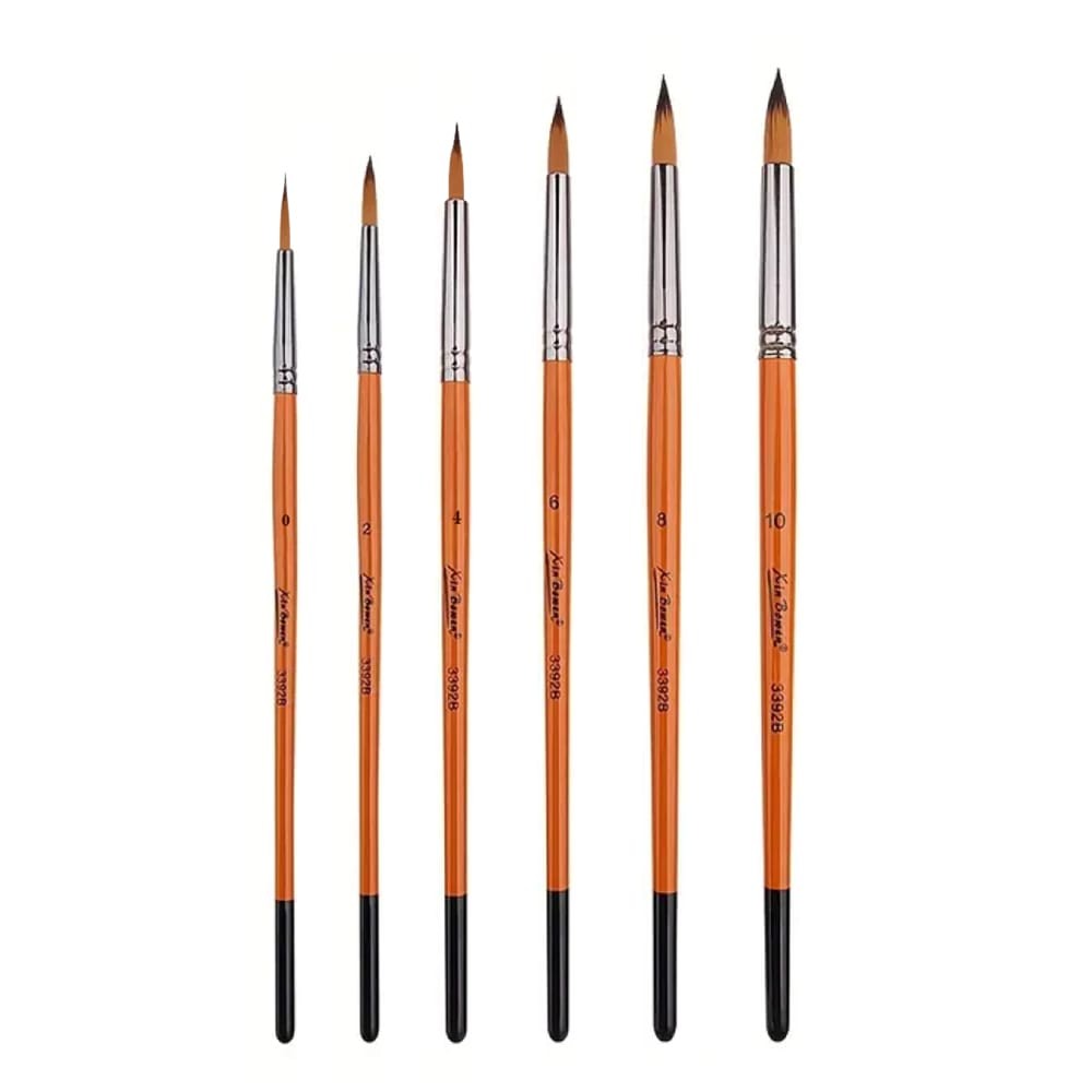 ფუნჯი  Giorgione 6ცალი g-6050r
