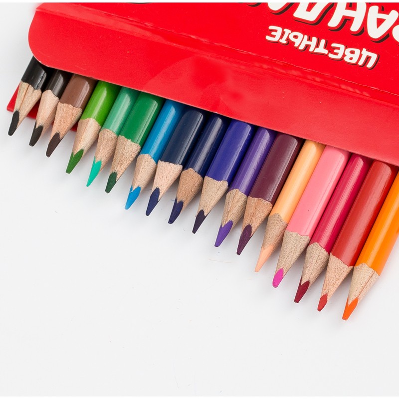 ფანქარი ფერადი 18ფ. Гамма "Мультики"