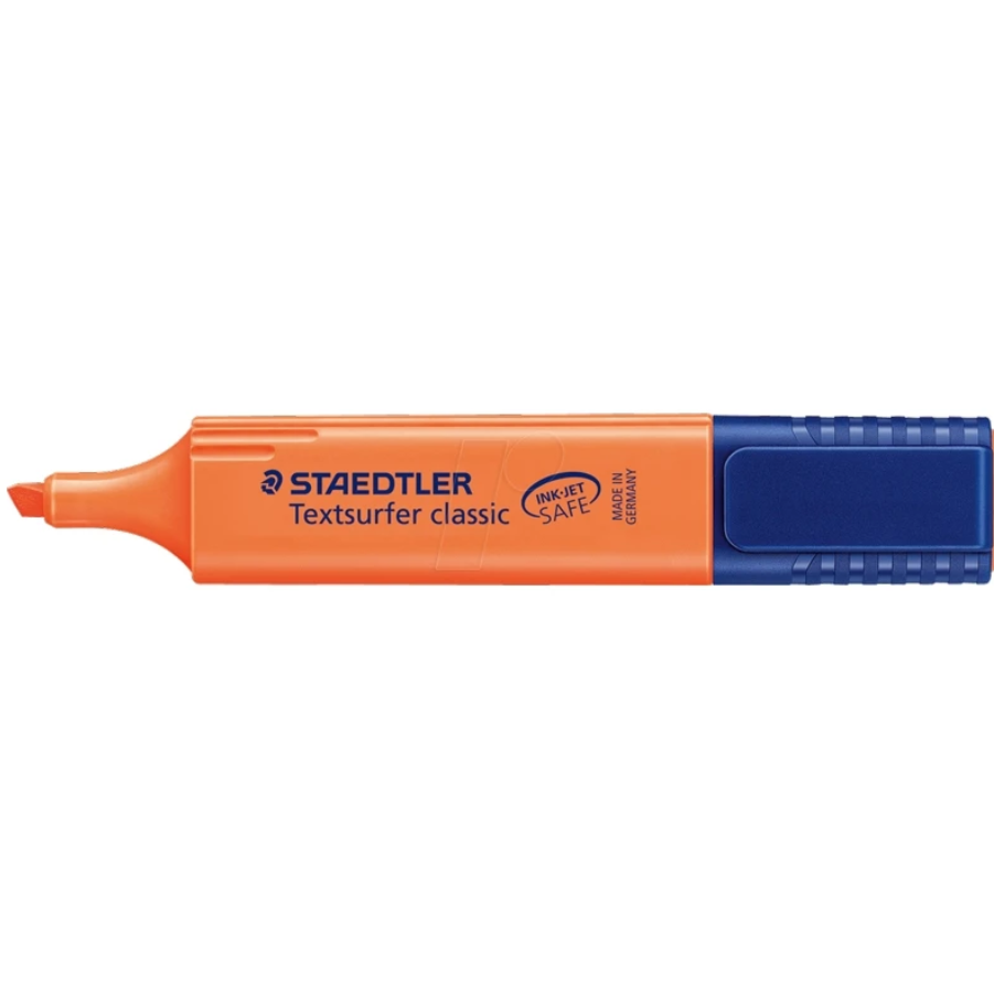 მარკერი ტექსტის მოსანიშნი Staedtler Textsurfer Classic orange 364-4