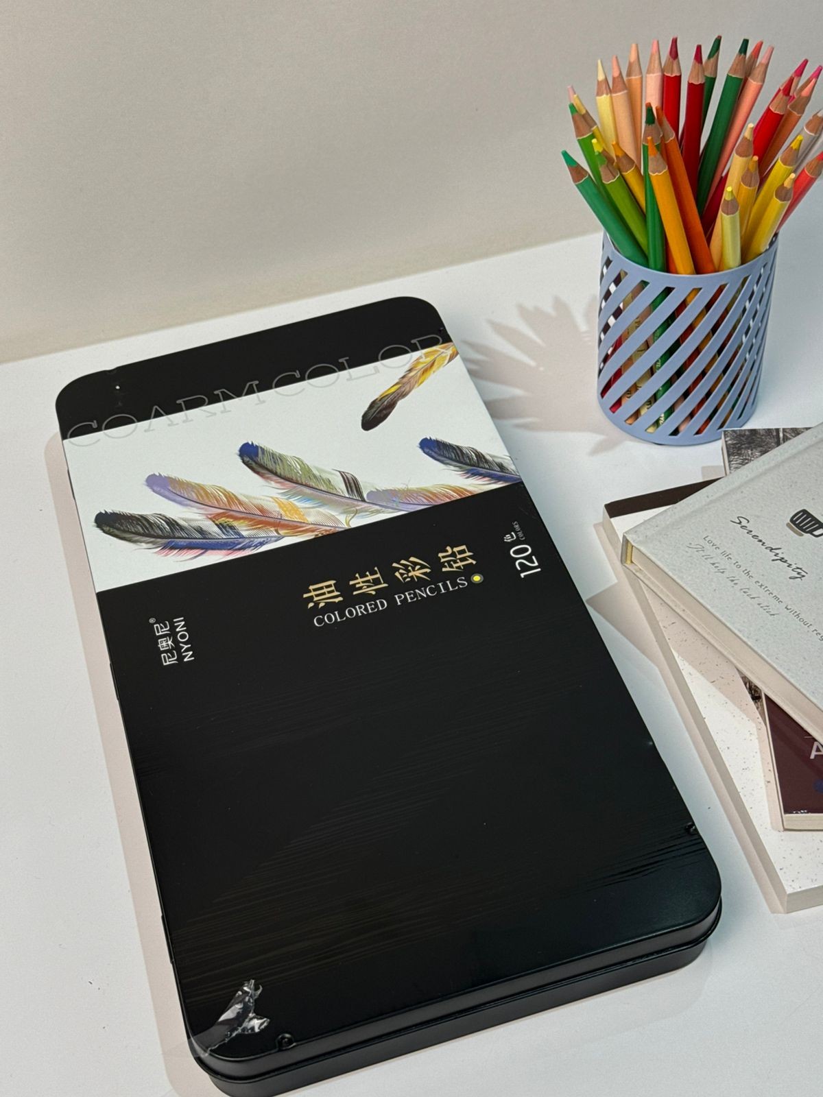 ფერადი ფანქარი 120 ფერი 8520-120