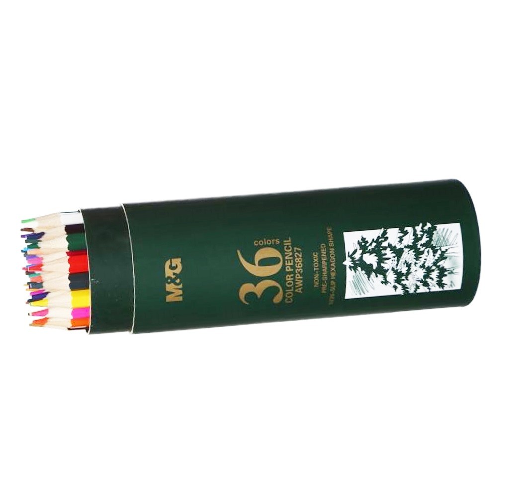 ფერადი ფანქრები 36 ფერიანი AWP36827 M&G